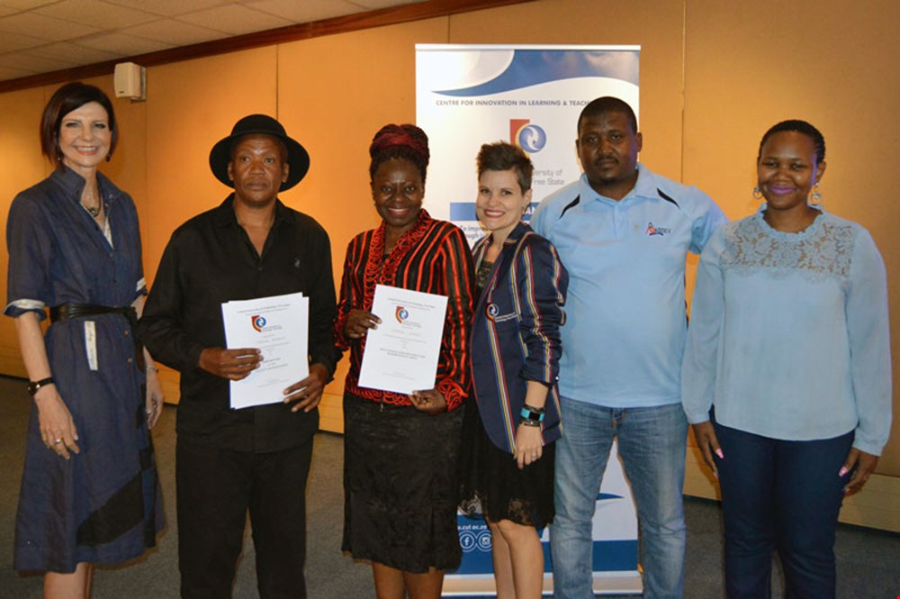 CUT mentors honoured and awarded for hard work and dedication