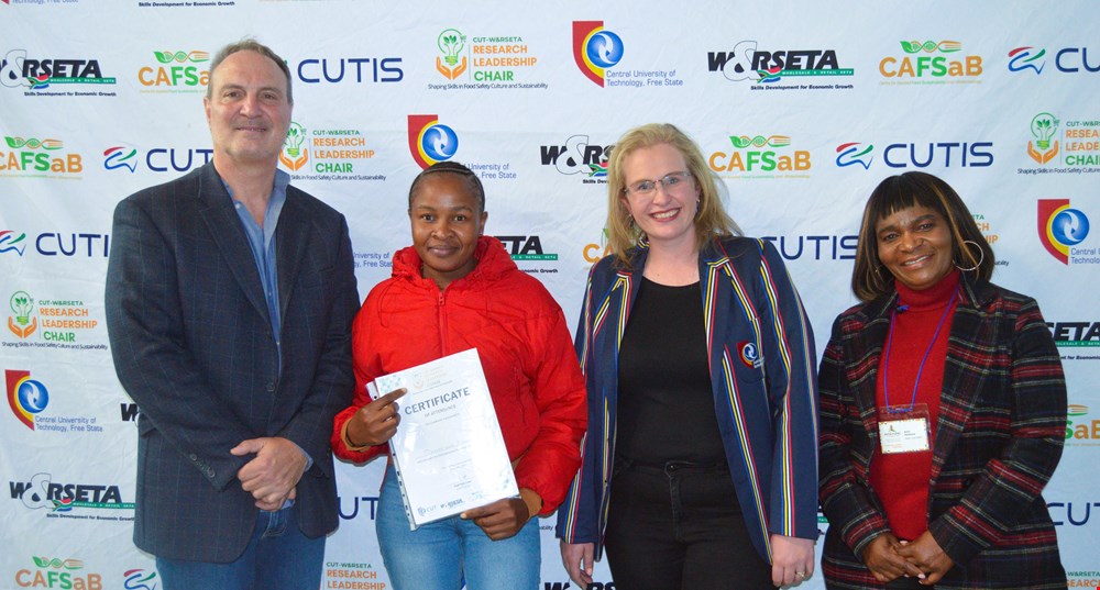 CUT and W&RSETA launch ‘Tshireletso Ka Thuto’ to improve food safety in the Free State