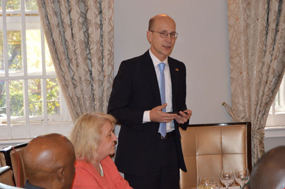 German Ambassador unpacks his new collaboration plans for CUT