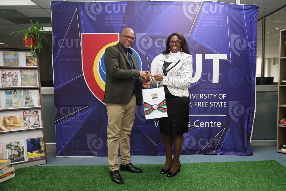 CUT strengthens East African footprint through engagement with Kenyan Education Attaché