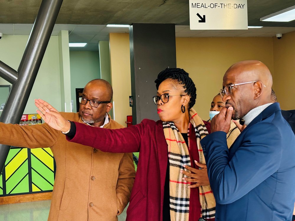 The New Campus Principal officially resumes duties at the Welkom Campus.