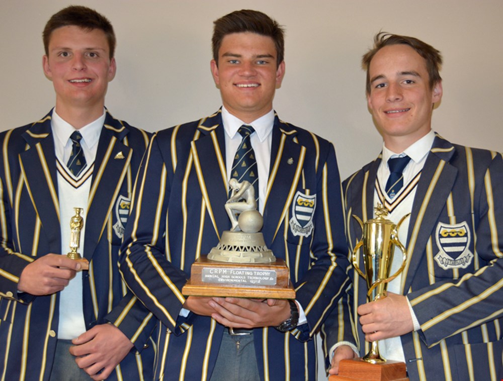 Grey College Secondary School-Quiz Whizzes for 2015
