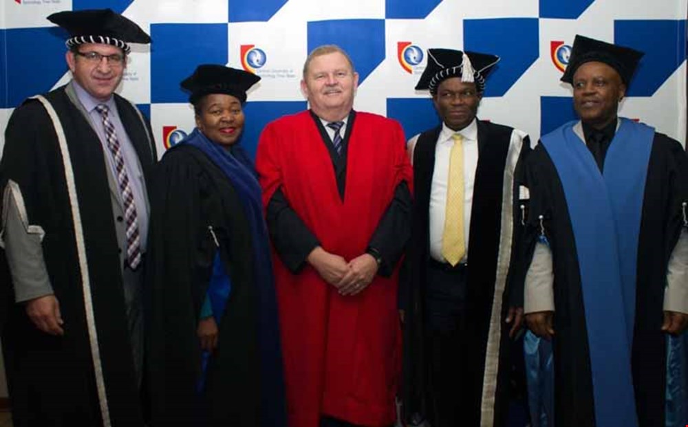 CUT honours one of its top academics