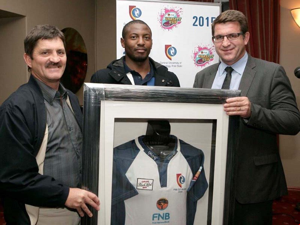 CUT Ixias celebrates Varsity Shield victory and promotion to Varsity Cup!