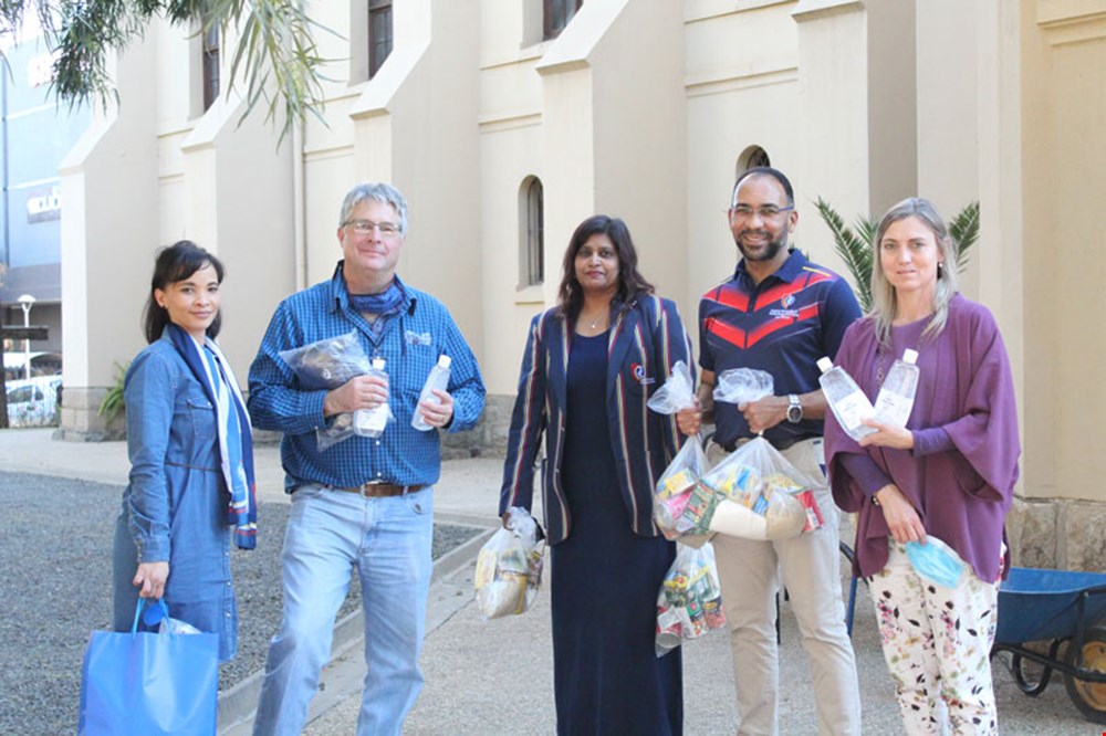 CUT Covid-19 Relief Fund donates to Towers of Hope Church