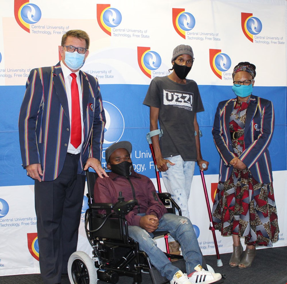 CUT students assisted with life-changing devices to improve their academic lives