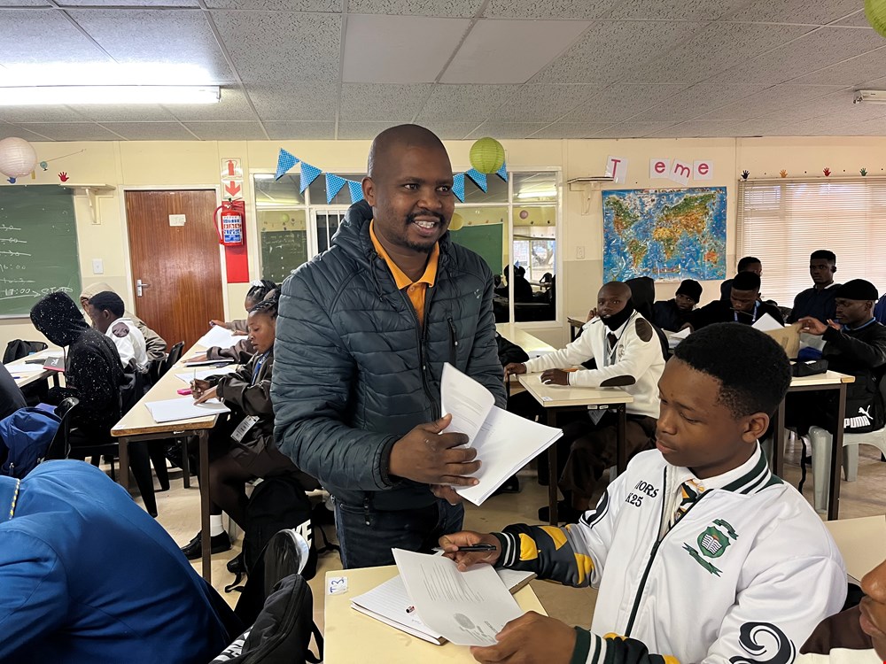 CUT alumni leads with purpose at the Grade 12 Winter School camp 