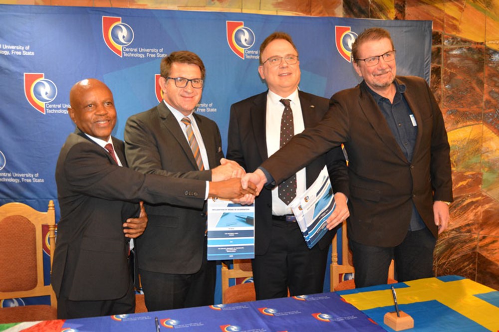 CUT and University West (UW) in Sweden take partnership to the next level