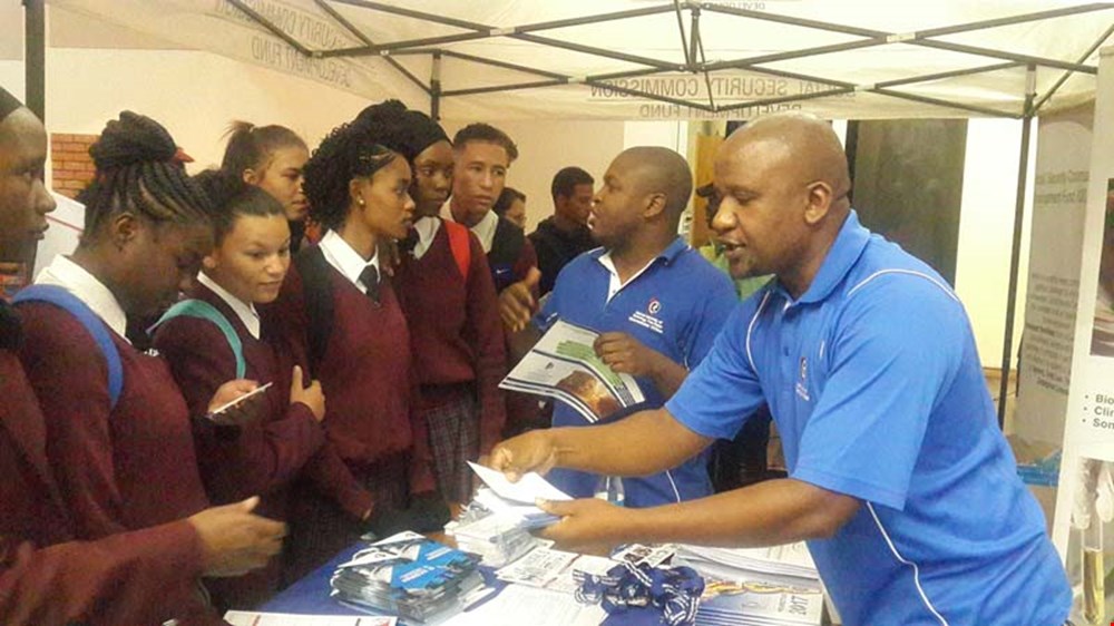 CUT explores the Namibia Khomas Regional career fair