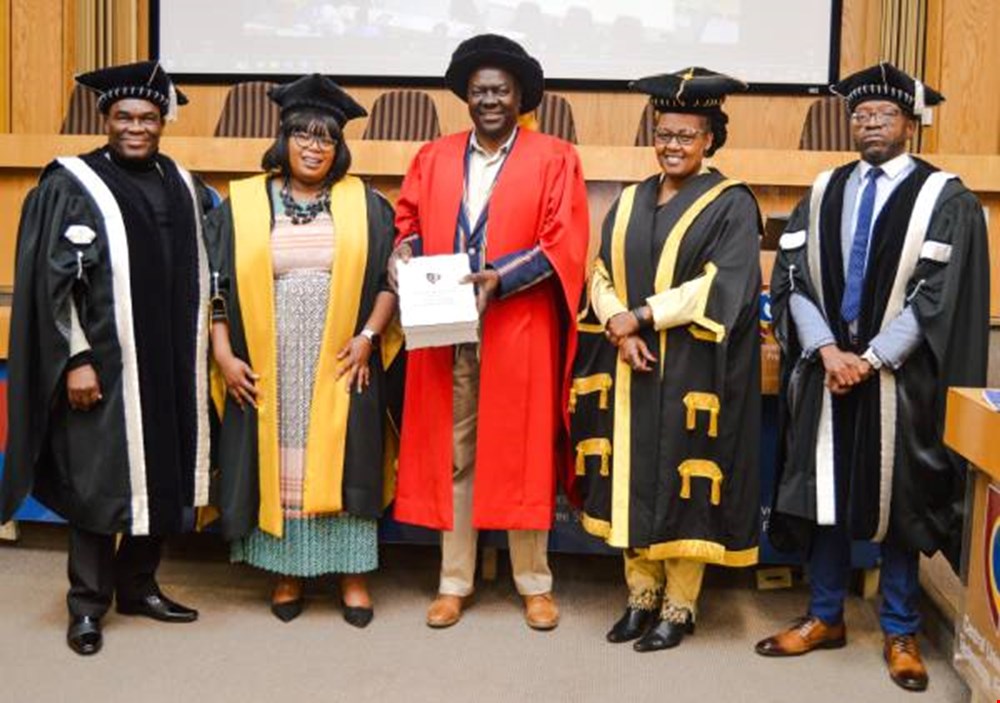 CUT Inaugurates Prof. Alfred Makura as Full Professor in Educational Management, Law, and Research