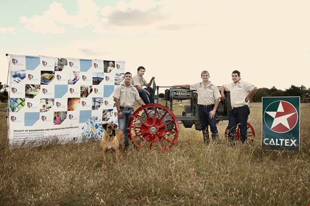 CUT Engineering students restore 1927 tractor