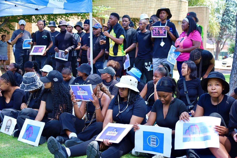  CUT paints campuses black and purple to honour victims and survivors of GBVF