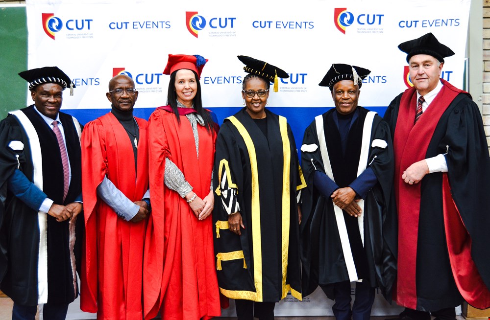 CUT’s Prof. van der Walt soars to new heights and earns full professor tittle