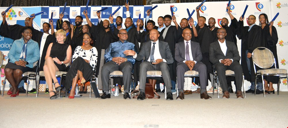 1st cohort of unemployed NEMISA graduates equipped with life changing technological skills
