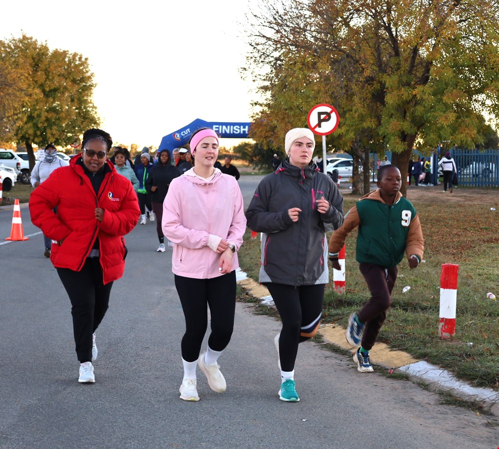 CUT Welkom Campus road race strengthens community spirit and wellness culture