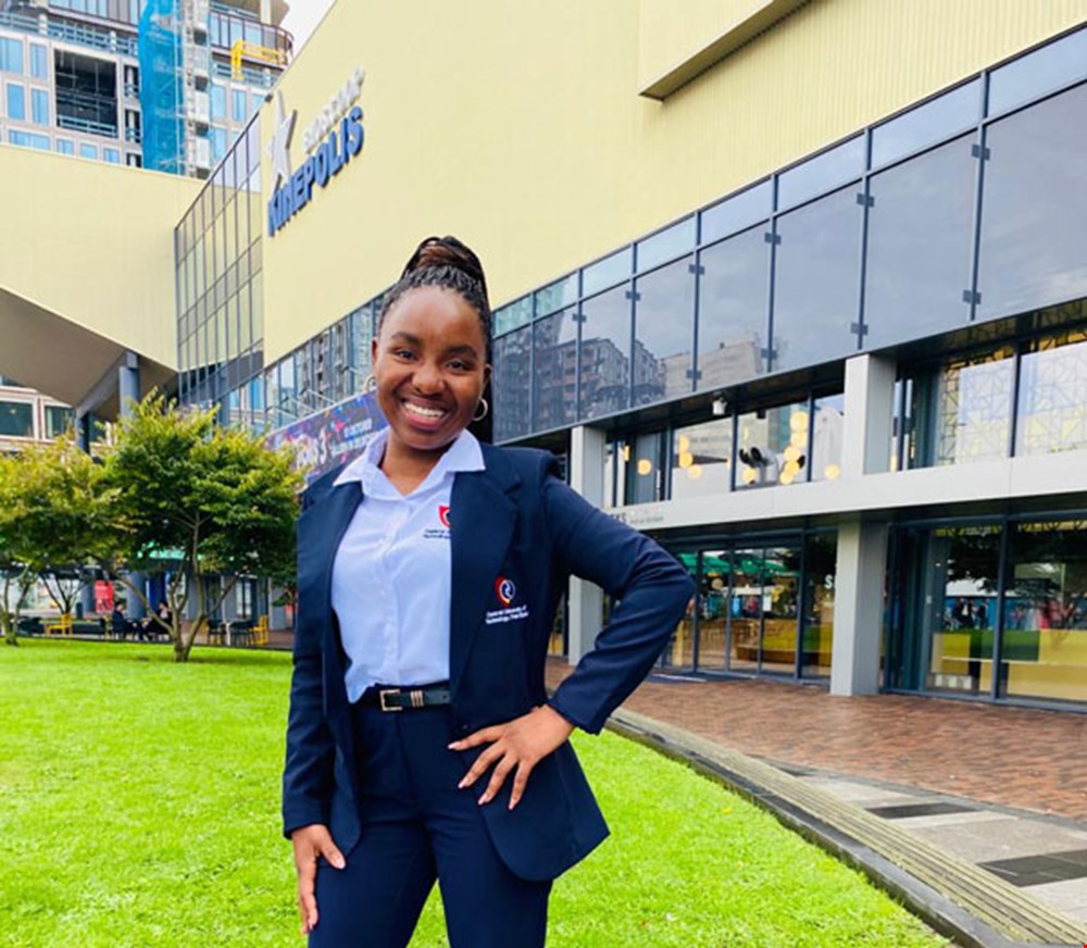 Enactus CUT student receives outstanding leadership award at the 2024 Enactus South Africa Summer Action Challenge