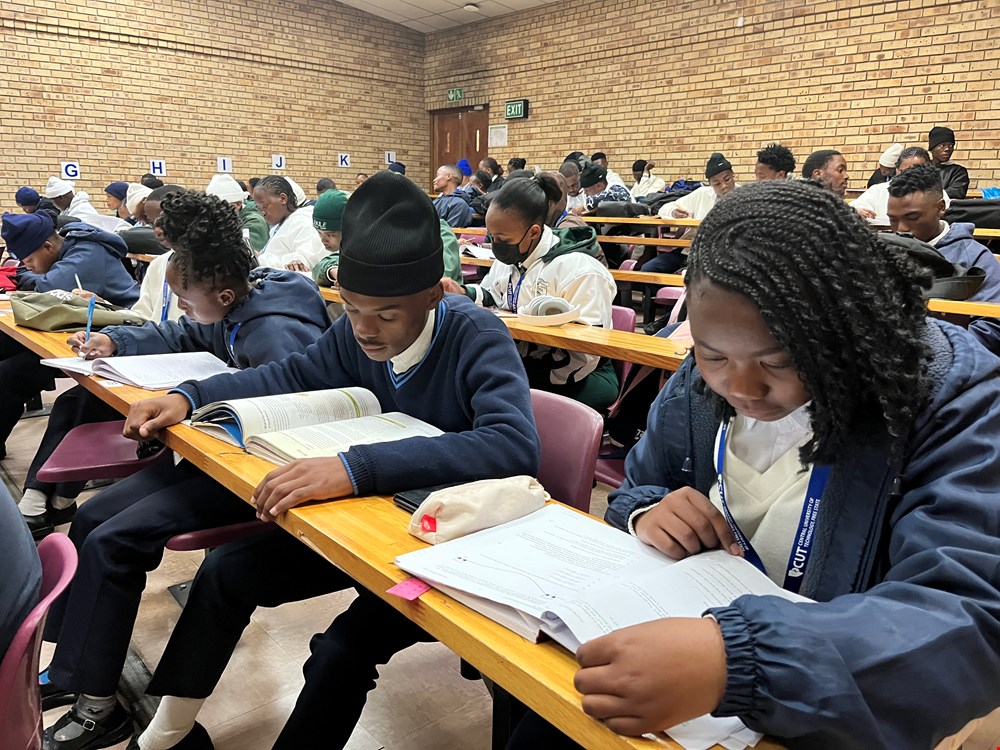 Historic Winter School Camp Kicks Off at CUT Welkom Campus to enhance STEM pass rate in Lejweleputswa District
