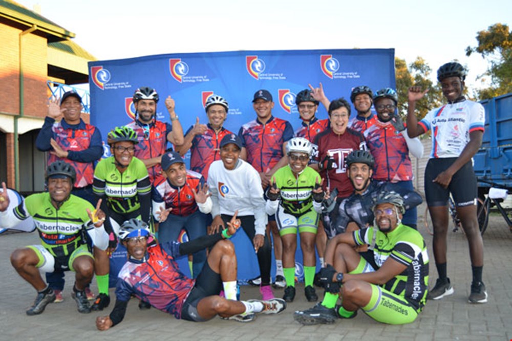 CUT’s Cycling club launch brings awareness to social cohesion and a healthy lifestyle it plans to promote