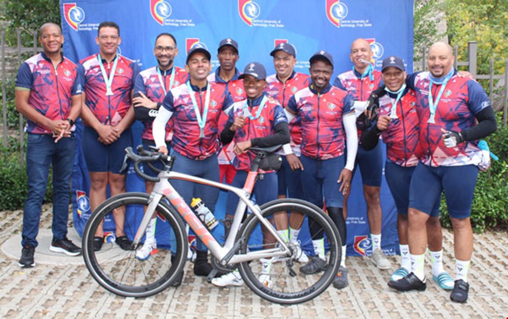CUT Cycling Club takes part in 2022 Cycle Lab Maluti Double 90 in Clarens