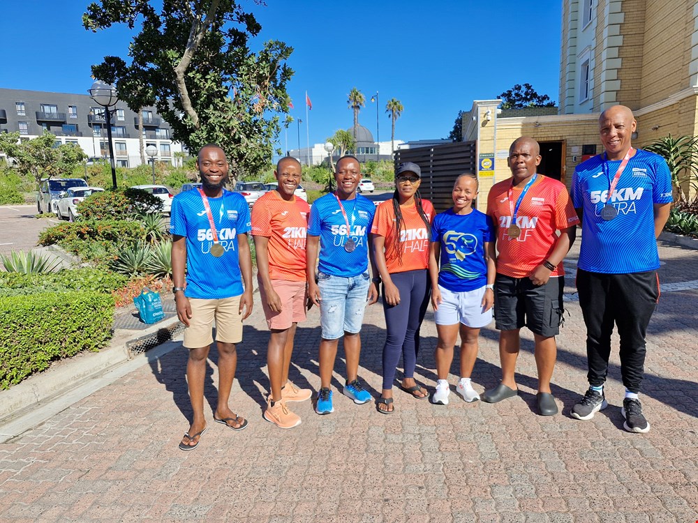 CUT staff members make their mark at the Two Oceans Marathon 