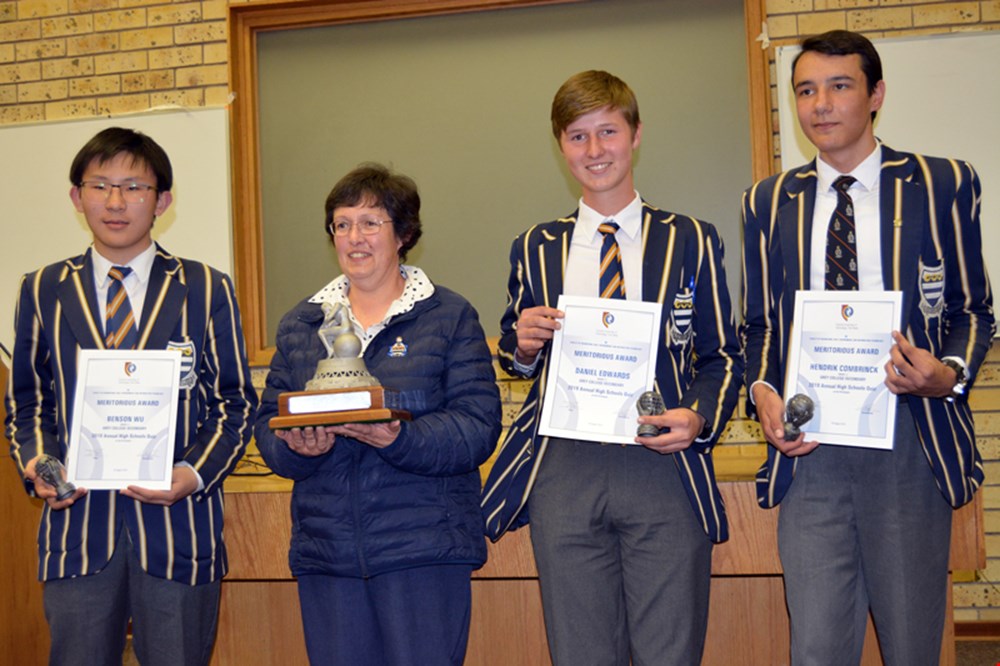 Grey College 4th time CUT Quiz Whizz winner