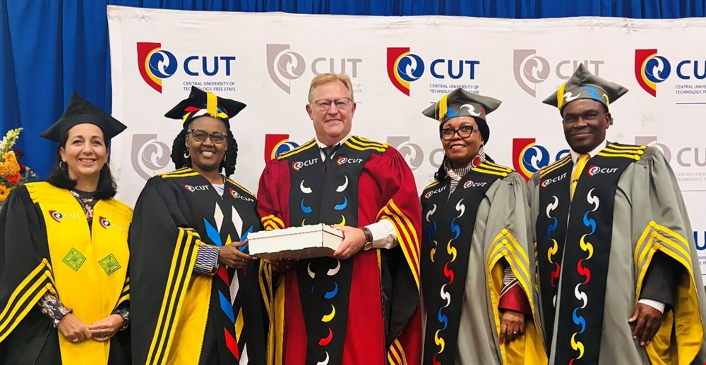CUT celebrates Prof. Gawie Schlebusch's inauguration as a full professor 