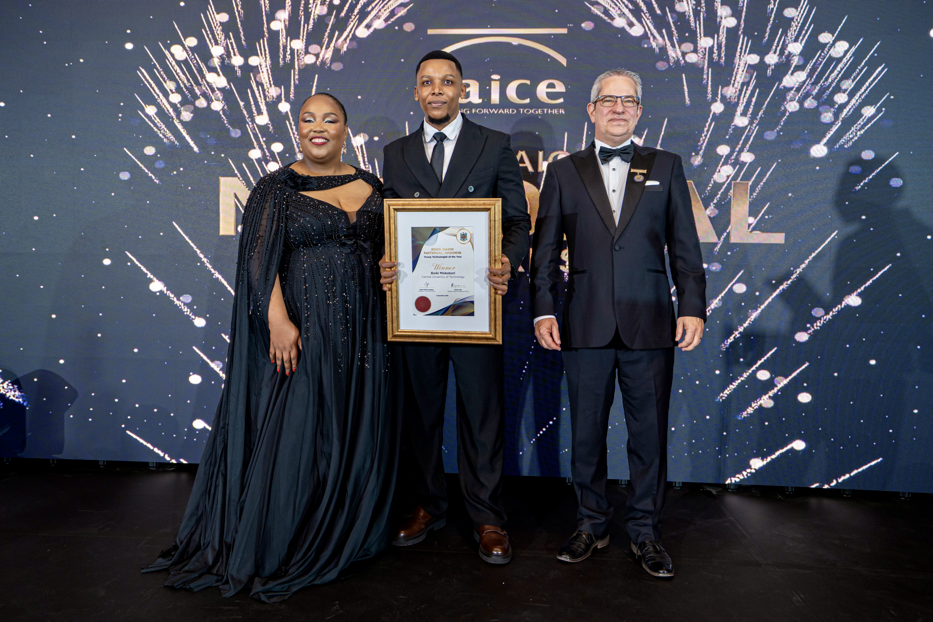 Boiki Mokobori named SAICE 2026 Young Technologist of the Year