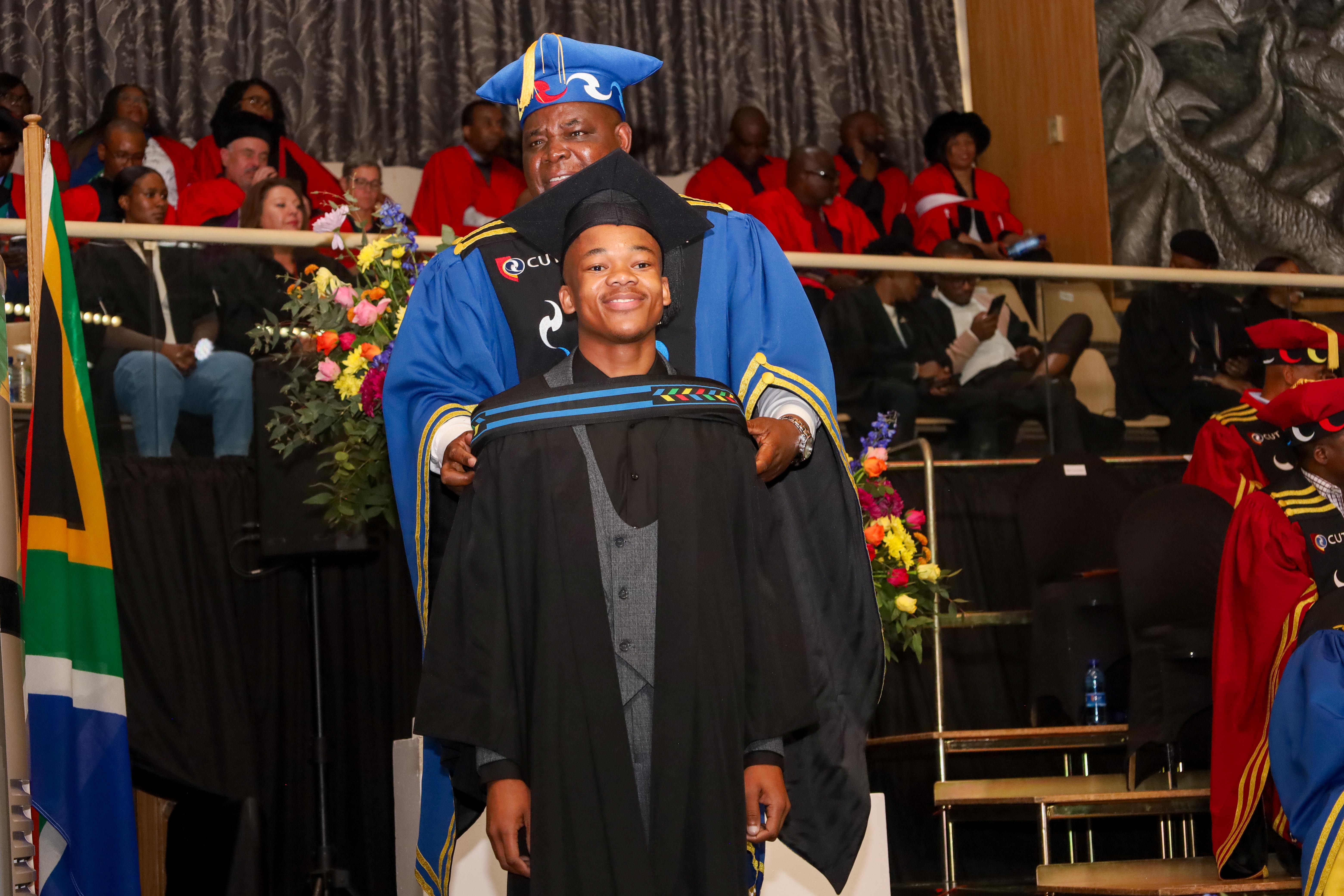 Delay Is Not Denial: Rorisang Mangole’s journey from setbacks to graduation at CUT
