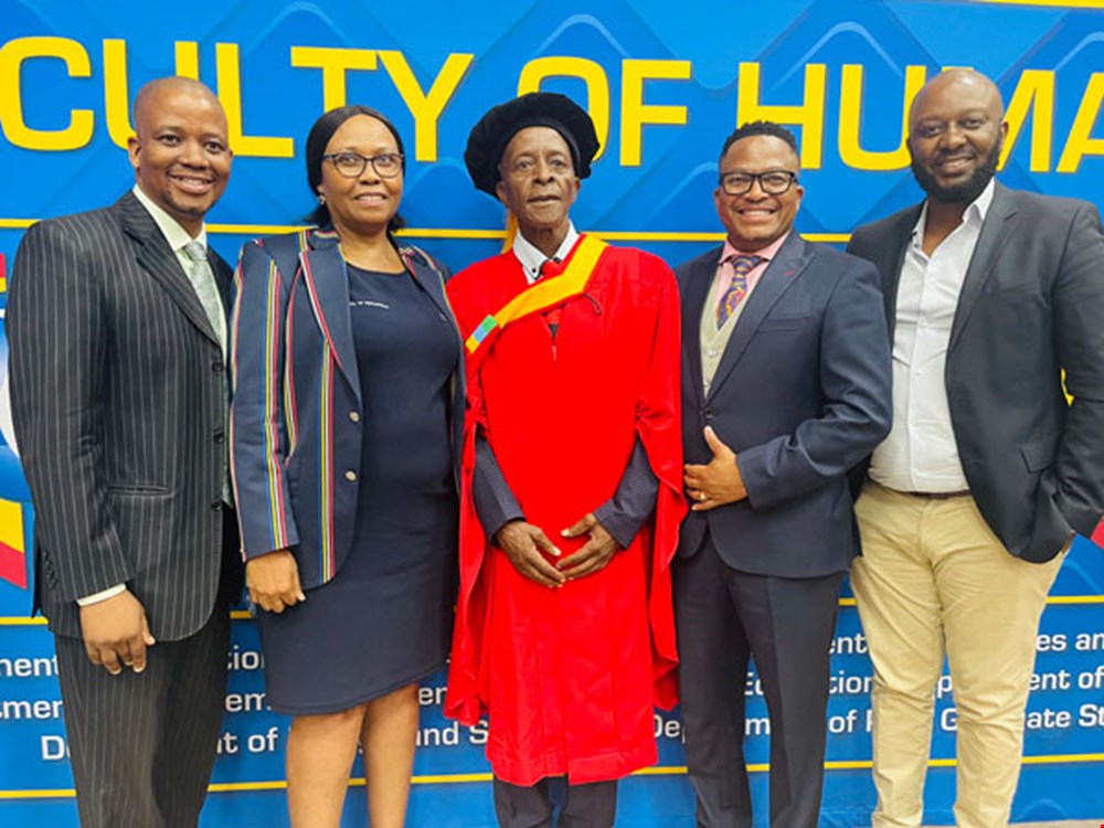 CUT pays tribute to the living legend for his contribution to the creative arts fraternity at the Inaugural Khotso Nkhatho Public Lecture