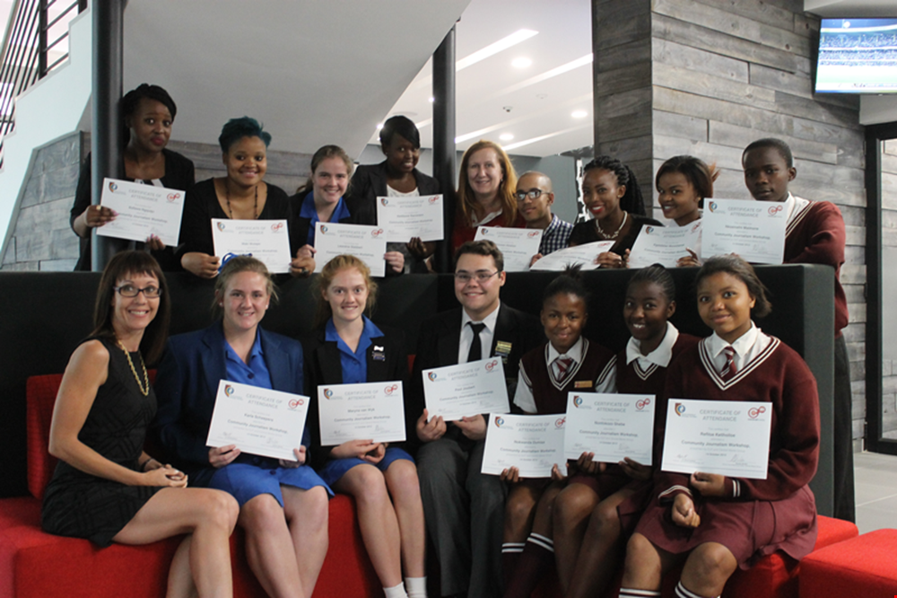 Learners benefit from Community Journalism Project