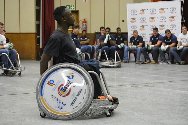 CLO hosts wheelchair rugby to raise awareness