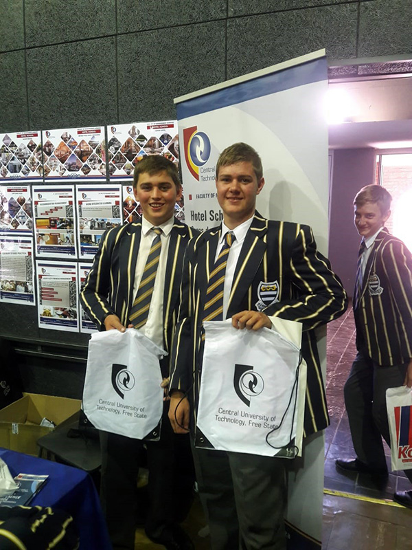 Recruitment team visits high school students at Grey College Recruitment team visits high school students at Grey College