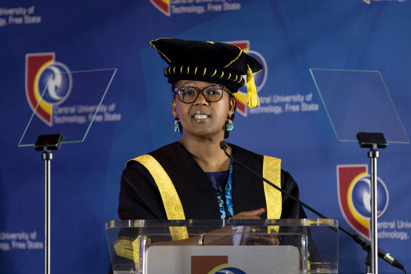 CUT inaugurates and honours Professor Pamela Dube CUT inaugurates and honours Professor Pamela Dube