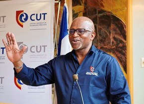 Dr Dwayi speaks about the role of internationalisation in Higher Education and his commitment to strengthening the CUT’s global engagement strategy Dr Dwayi speaks about the role of internationalisation in Higher Education and his commitment to strengthening the CUT’s global engagement strategy