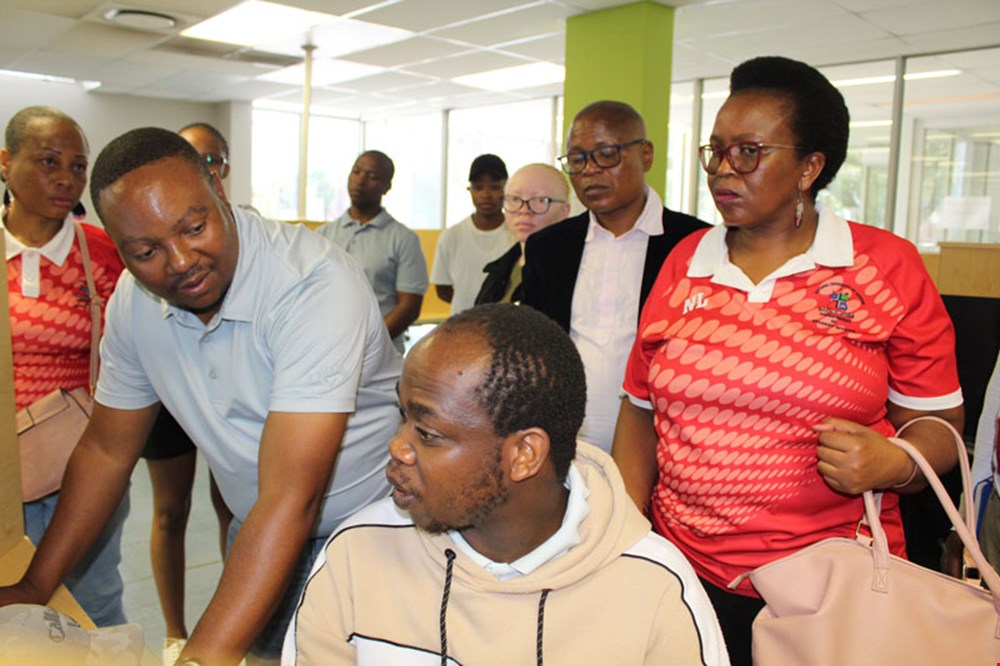 CUT’s Disability Unit hosts the National University of Lesotho and shares best practices in supporting students with disabilities