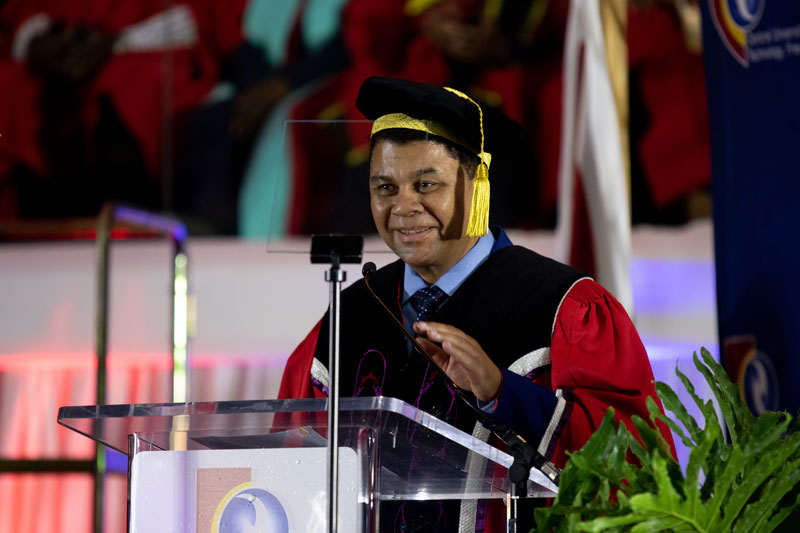 The University of Free State Rector offers a message of support to CUT's Prof. Pamela Dube The University of Free State Rector offers a message of support to CUT's Prof. Pamela Dube