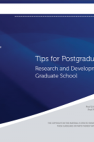 Tips for Postgraduate Students
