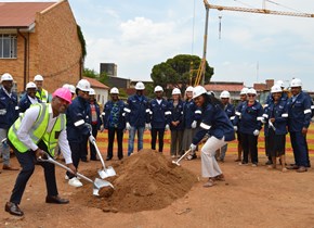 The construction of two world-class facilities under way at Bloemfontein Campus 
