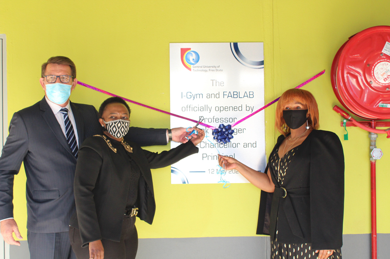 CUT Welkom Campus launches Idea Generator (i-GYM) and Fabrication Lab (FabLab)