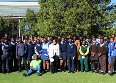 CUT exposes Lejweleputswa Grade 9 learners to careers in STEM