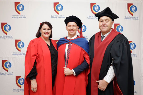 CUT confers PhD on Maccauvlei Academy graduate 