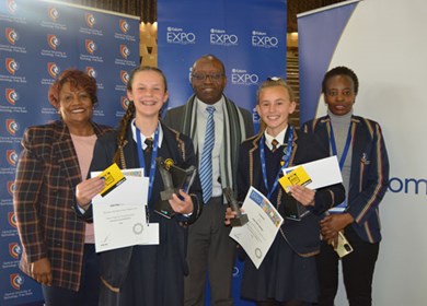 Learners explore energy, toxicity, and plant growth problem-solving ideas at the 2022 ESKOM Expo for Young Scientists held at CUT