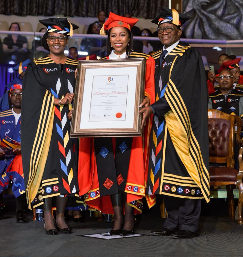 CUT confers Honorary Doctorate on Naspers CEO