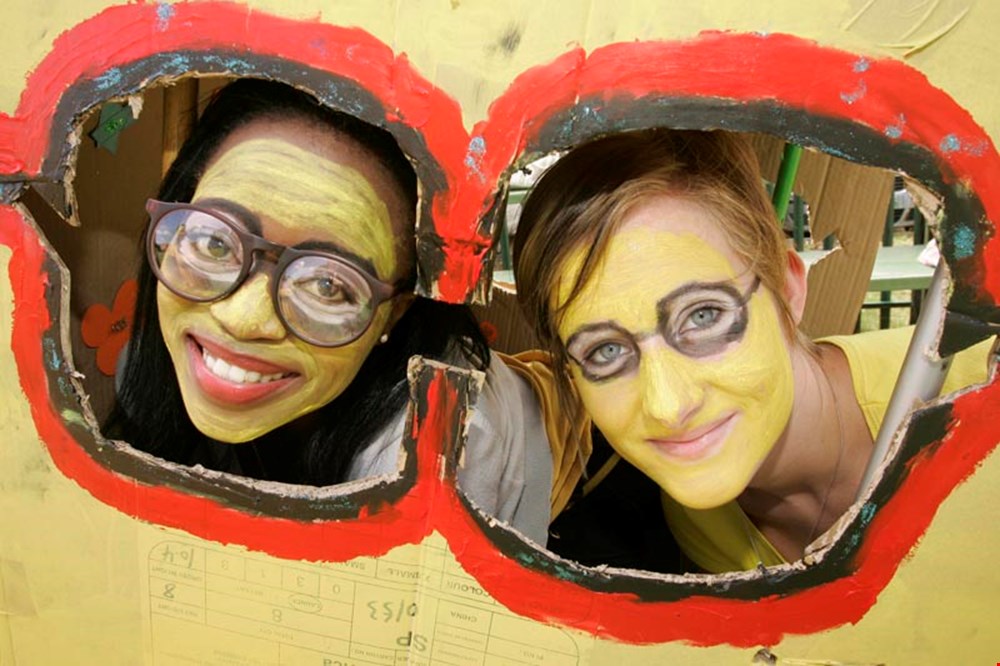 Somatology team building - Rickshaw racing!