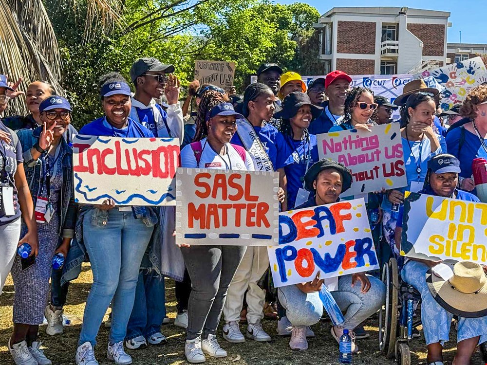 CUT, UFS, and Partners unite in support of Deaf Awareness Month 