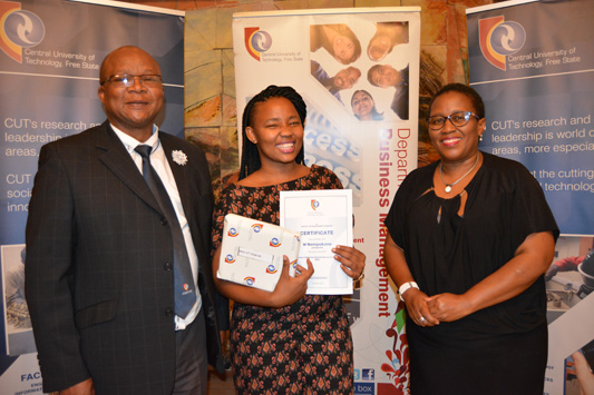 CUT | Business Management Department celebrates top achievers