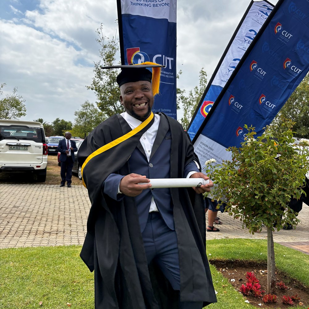 Lebohang Nthatisi triumphed over adversities