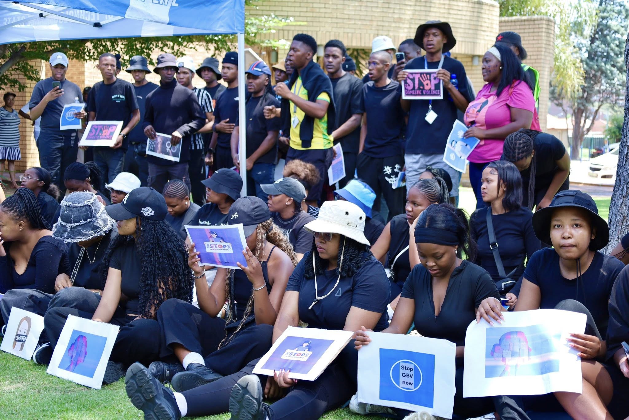  CUT paints campuses black and purple to honour victims and survivors of GBVF