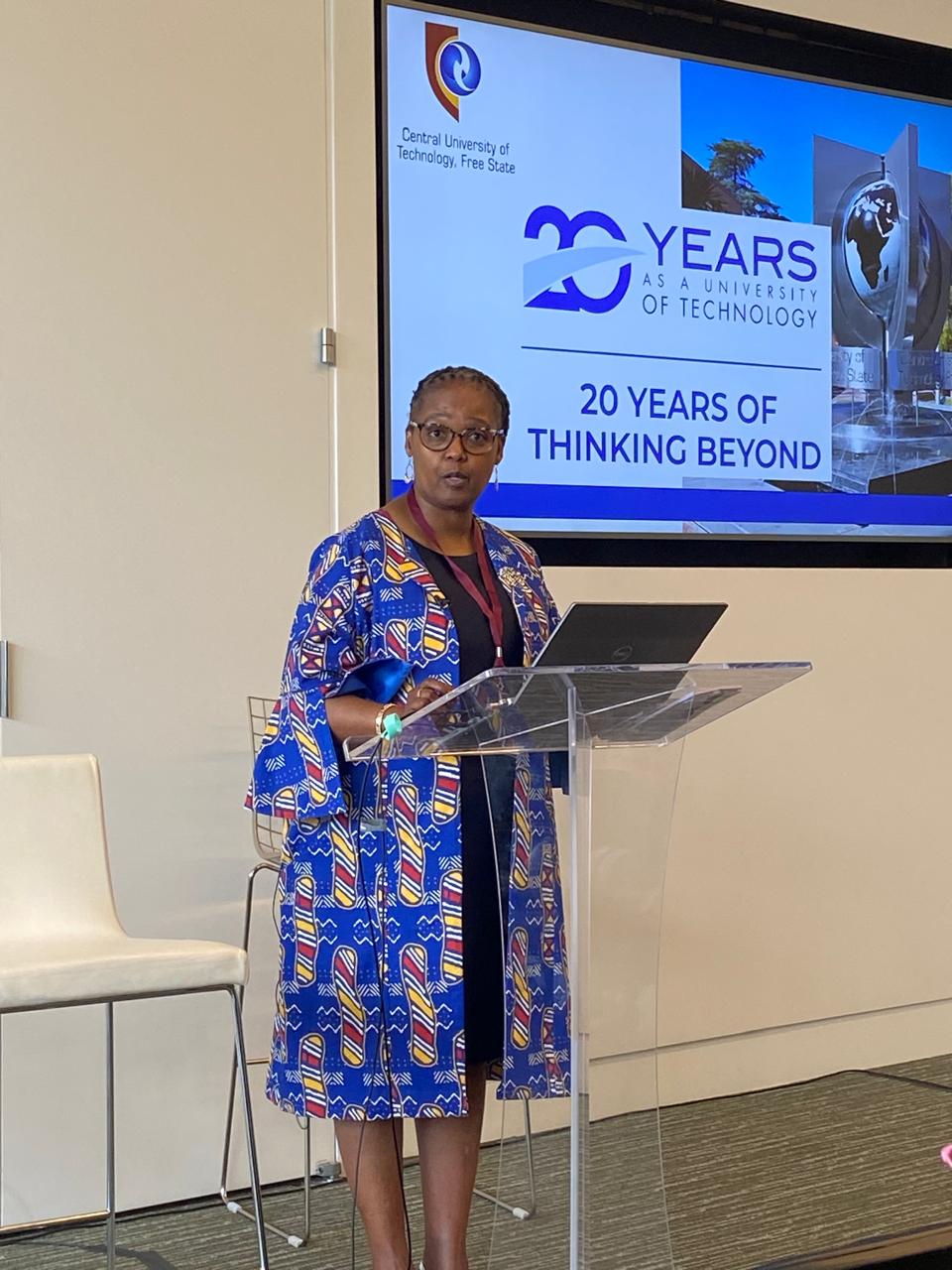 Prof Pamela Dube leads CUT delegation at the summit