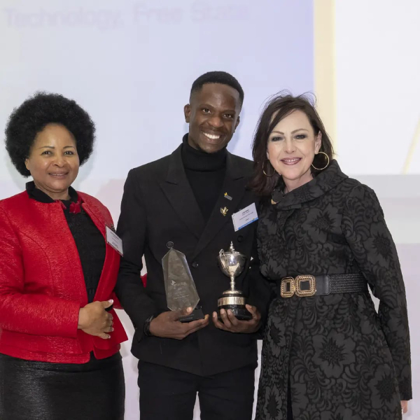 Enactus CUT Deputy President scoops the 2023 WV de Wet Student Leader Excellence Award